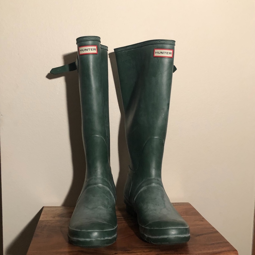 Green Hunter Rainboots